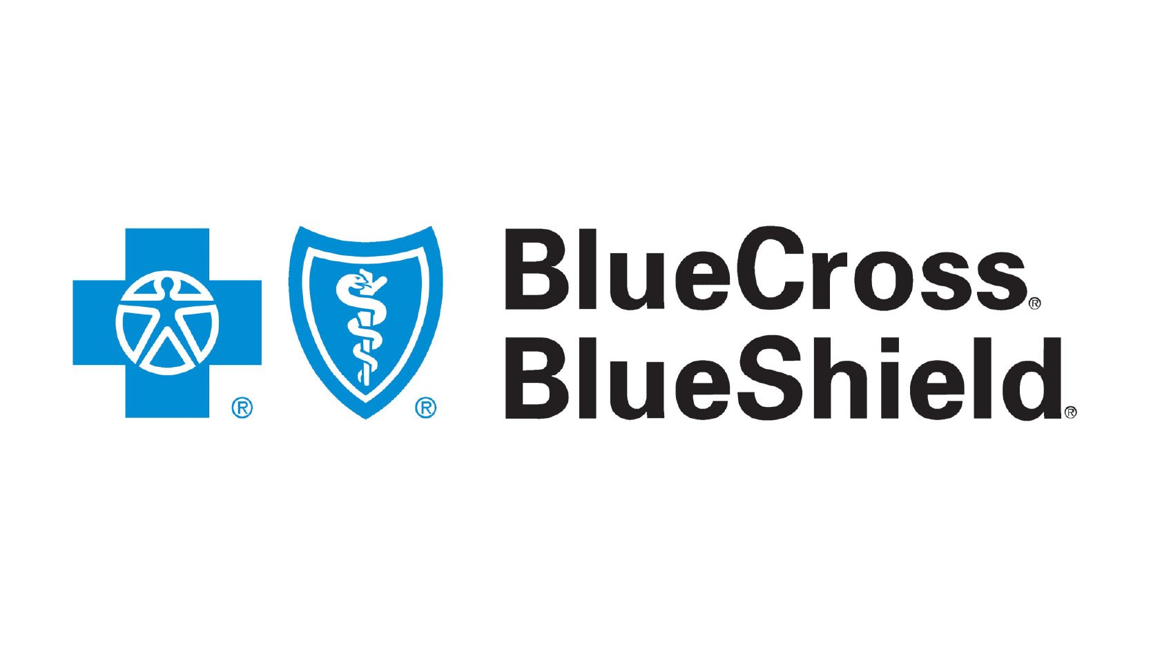 BlueCross BlueShield Logo card for insurance coverage in carousel