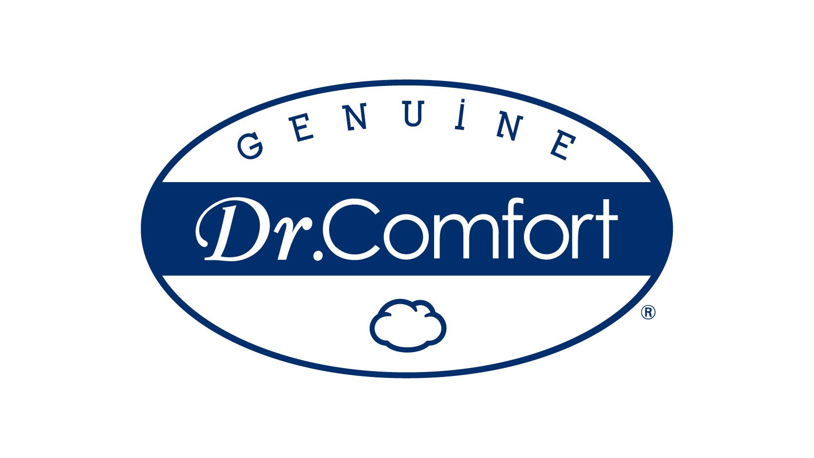 Dr Comfort  Logo for brand we carry in Orthotic Footwear for men and women in carousel