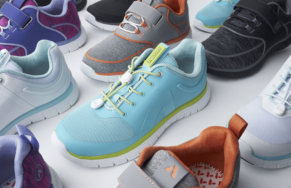 Variety of different sneakers and footwear for people with diabetes that need therapeutic shoe products for specific foot conditions.