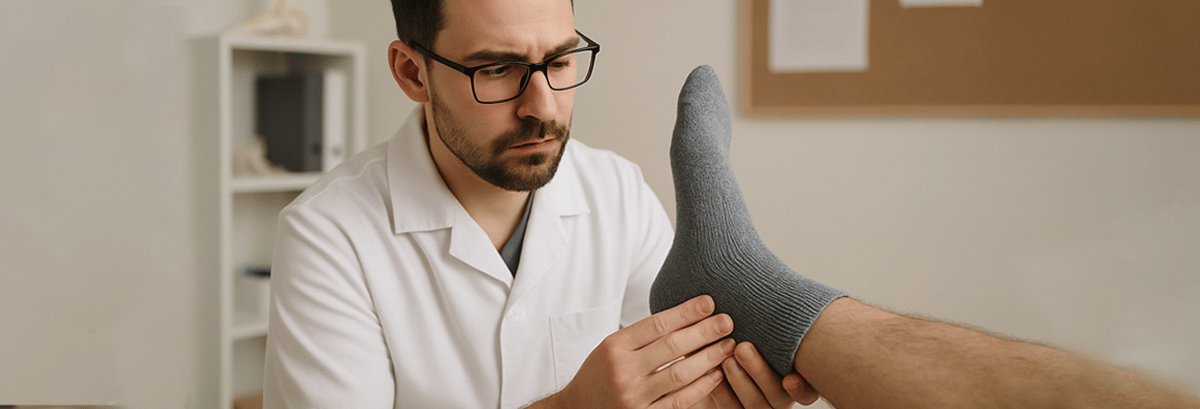 male-orthopedist-examining-patient-foot-in-clinic-for-specific-foot-conditions-for-professionals-ai02